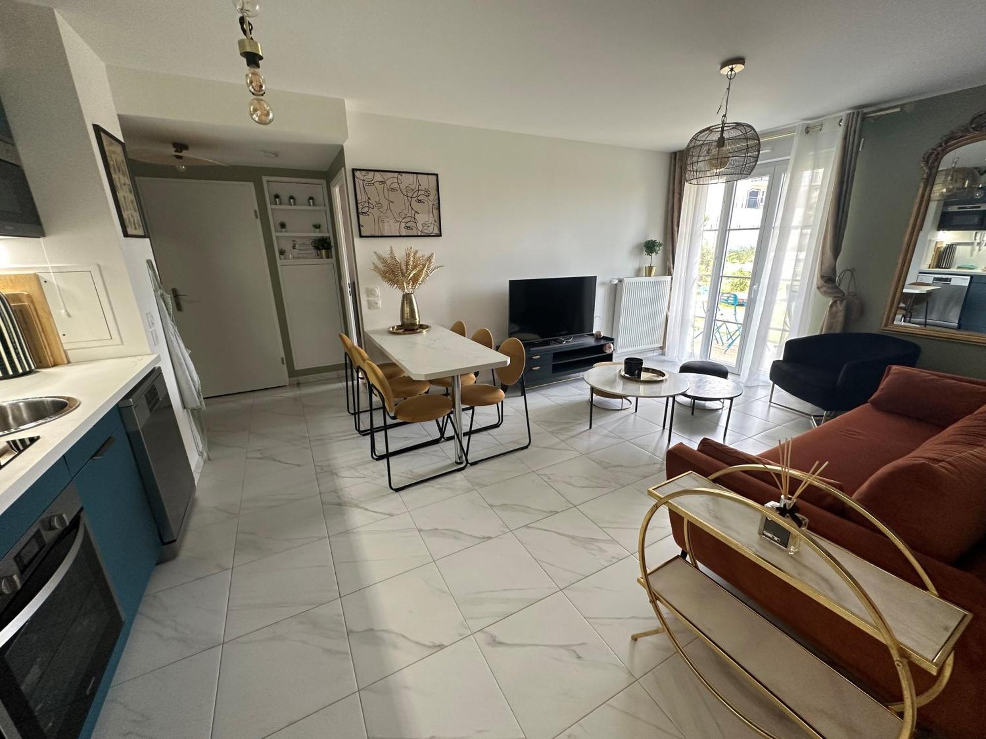 Ferienwohnung Superbe Appart Au Pied De Disney Serris Exterior foto