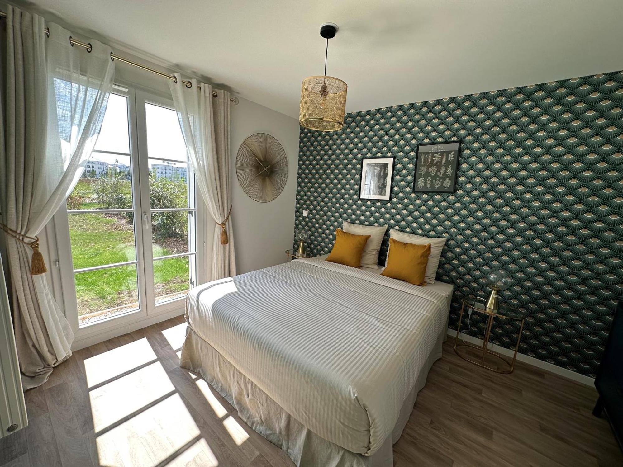 Ferienwohnung Superbe Appart Au Pied De Disney Serris Exterior foto